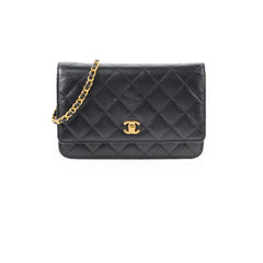 Chanel Wallet On Chain WOC Black Caviar