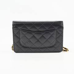 Chanel Wallet On Chain WOC Black Caviar