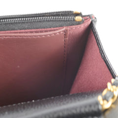 Chanel Wallet On Chain WOC Black Caviar
