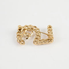Chanel 5 Crystal and Pearl Brooch