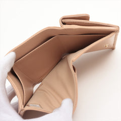 ITEM 20 - Chanel Quilted Compact Wallet Beige