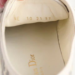 Dior Oblique Walk'n'Dior Sneakers Size 37 Grey Stone