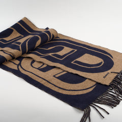Hermes Reversible Maillons TGM Cashmere Muffler Scarf