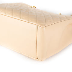10/7 Deal Of The Day - Chanel Quilted Caviar Grand Shopping Tote GST Beige