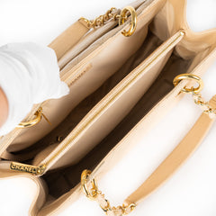 10/7 Deal Of The Day - Chanel Quilted Caviar Grand Shopping Tote GST Beige