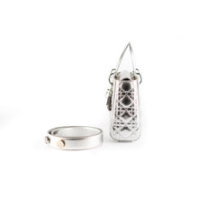 ITEM 10 - Dior My Lady Dior Small Metallic Silver