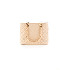 Chanel Quilted Caviar Grand Shopping Tote GST