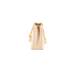 10/7 Deal Of The Day - Chanel Quilted Caviar Grand Shopping Tote GST Beige