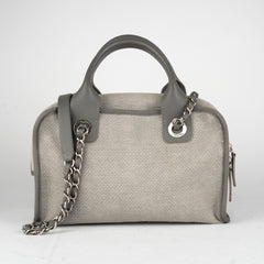 11/7 DOTD- Chanel Deauville Bowling Bag Grey