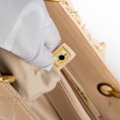 Chanel Quilted Caviar Grand Shopping Tote GST