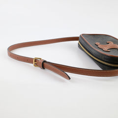 Celine Cuir Mini Triomphe Camera Shoulder Bag