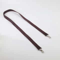 Hermes Canvas Bag Strap Brown