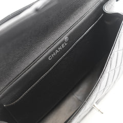 Chanel Double Face Caviar Classic Flap Caviar Black