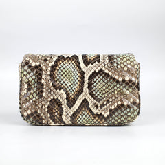 Gucci Supermini Python Marmont Belt Bag