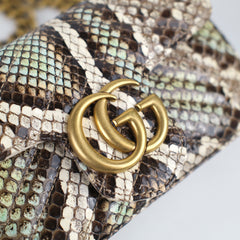 Gucci Supermini Python Marmont Belt Bag