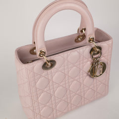 Christian Dior Medium Lambskin Pink
