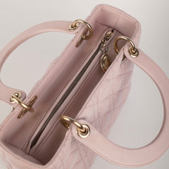 Christian Dior Medium Lambskin Pink