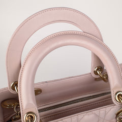 Christian Dior Medium Lambskin Pink