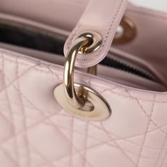 Christian Dior Medium Lambskin Pink