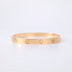 Cartier Love Rose Gold Size 17 Bracelet