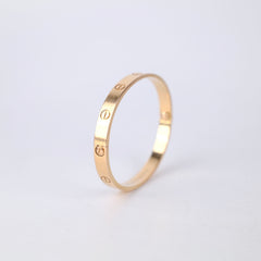 Cartier Love Rose Gold Size 17 Bracelet