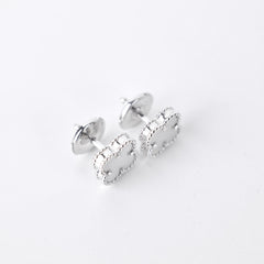 Van Cleef & Arpels Sweet Alhambra white mother of pearl Earstuds 2019