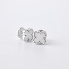 Van Cleef & Arpels Sweet Alhambra white mother of pearl Earstuds 2019