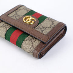 Gucci Ophidia GG Card Case Wallet