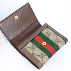Gucci Ophidia GG Card Case Wallet