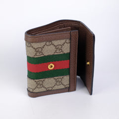 Gucci Ophidia GG Card Case Wallet