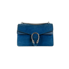 Gucci Small Dionysus Blue Suede