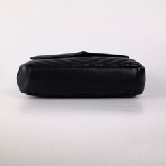 Saint Laurent Small College Black