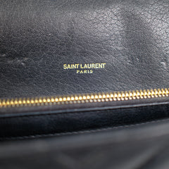 Saint Laurent Small College Black