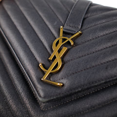 Saint Laurent Small College Black