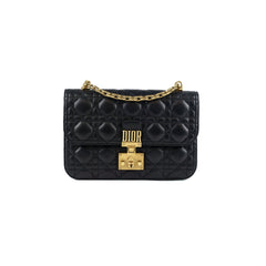 Dior Addict Flap Lambskin Black