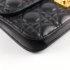 Dior Addict Flap Lambskin Black