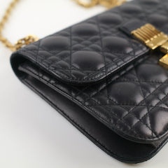 Dior Addict Flap Lambskin Black