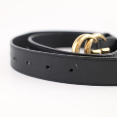 Gucci GG Marmont Belt Black - 90 cm