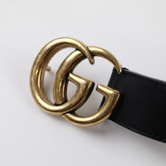 Gucci GG Marmont Belt Black - 90 cm