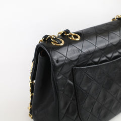 Chanel Vintage Maxi Flap 24K Lambskin Black