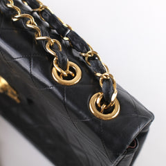 Chanel Vintage Maxi Flap 24K Lambskin Black