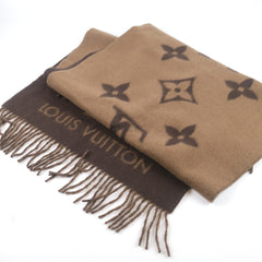 Louis Vuitton Reykjavik Reversible Cashmere Scarf Monogram