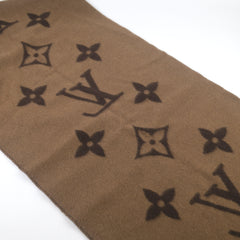 Louis Vuitton Reykjavik Reversible Cashmere Scarf Monogram