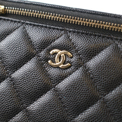 Chanel Rectangle Vanity Black Caviar GHW