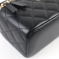 Chanel Rectangle Vanity Black Caviar GHW