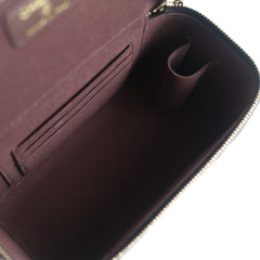 Chanel Rectangle Vanity Black Caviar GHW