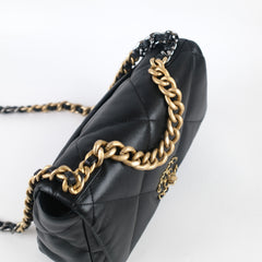 Chanel Small 19 Bag Black Lambskin 30 Series
