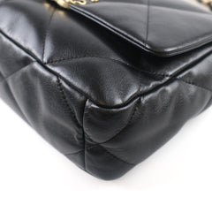 Chanel Small 19 Bag Black Lambskin 30 Series