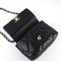Chanel Small 19 Bag Black Lambskin 30 Series