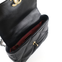 Chanel Small 19 Bag Black Lambskin 30 Series